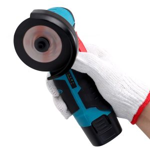 miniamoladora inalámbrica portátil 12v con batería recargable